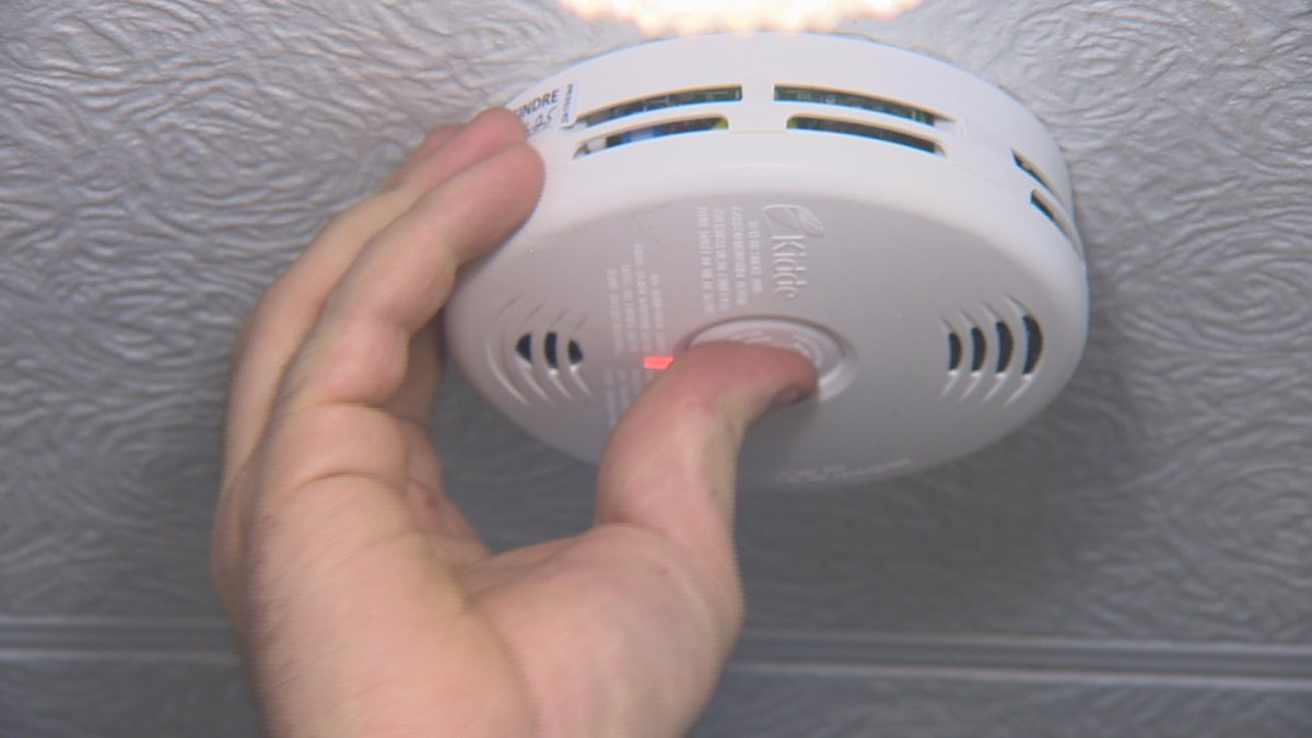 A new province-wide initiative encourages homeowners to test their smoke alarms.