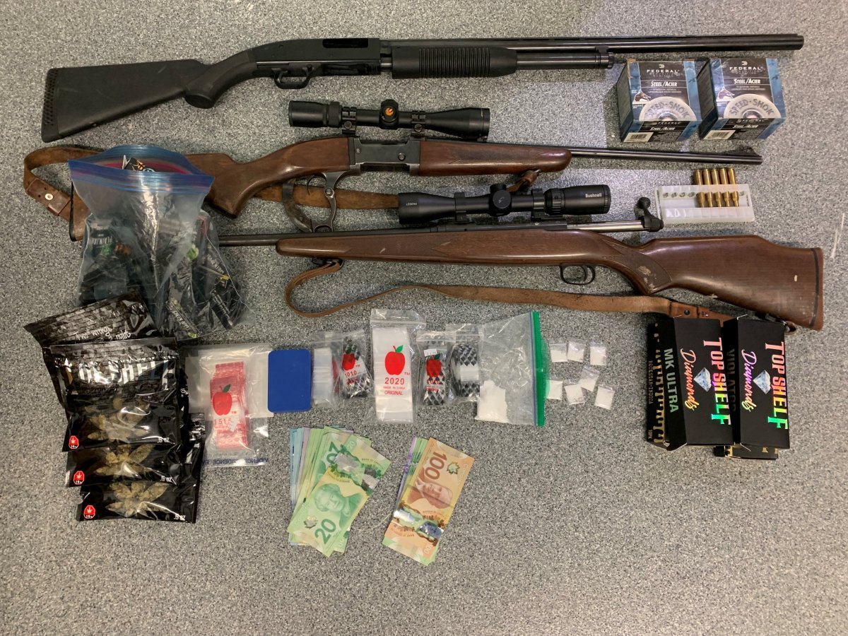 Contraband seized by RCMP.
