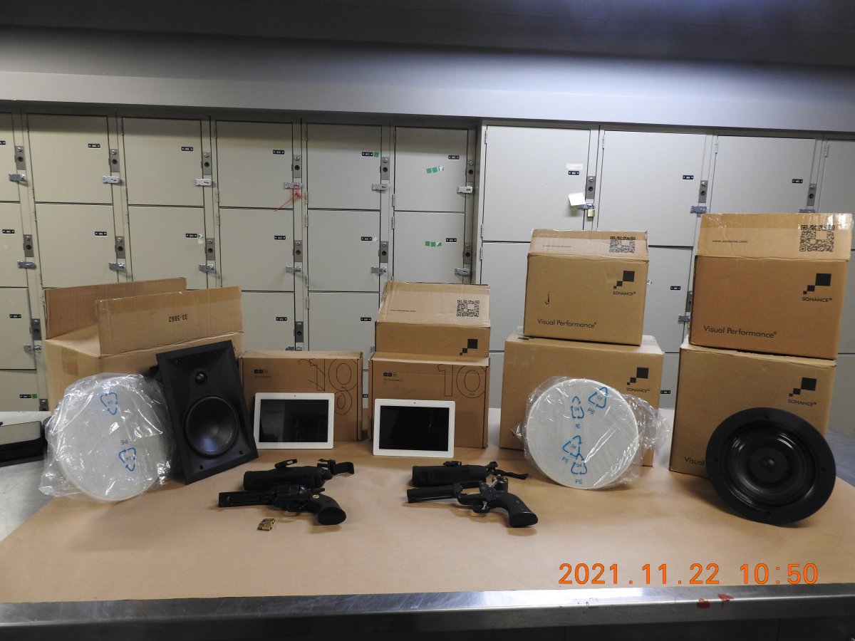 Kelowna RCMP responded to a break and enter at a construction site. During the break and enter, $20,000.00 worth of audio equipment was stolen.