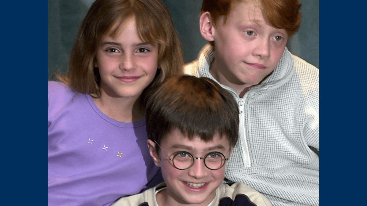 'Harry Potter' cast in 2000