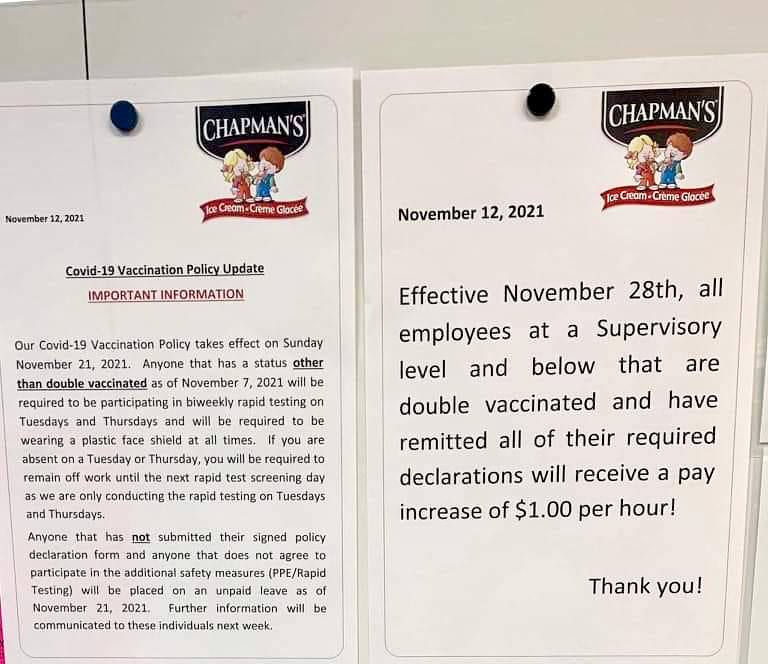 Chapman's notice