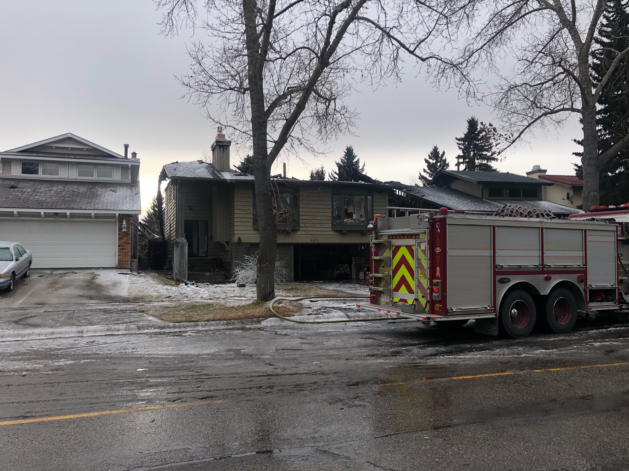 Calgary Fire Department Battles Early Morning Two-alarm Fire - Calgary ...