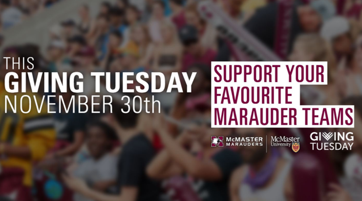 McMaster Marauders – Giving Tuesday Challenge - image