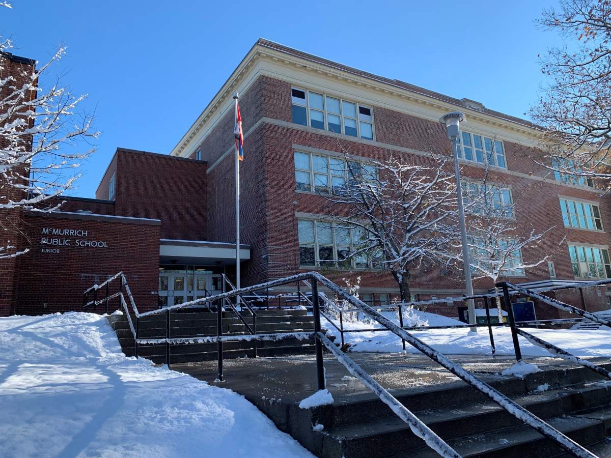McMurrich Junior Public School.
