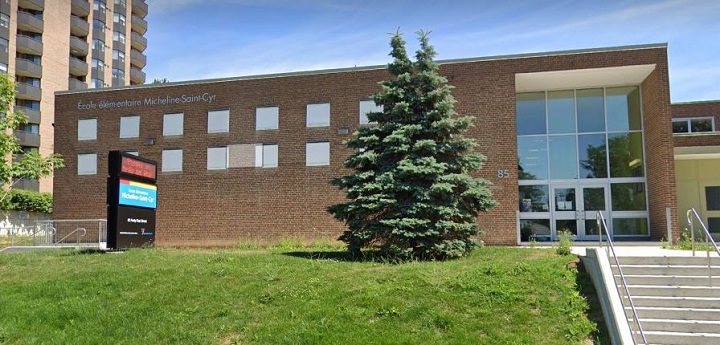A photo of École élémentaire Micheline-Saint-Cyr in Etobicoke.
