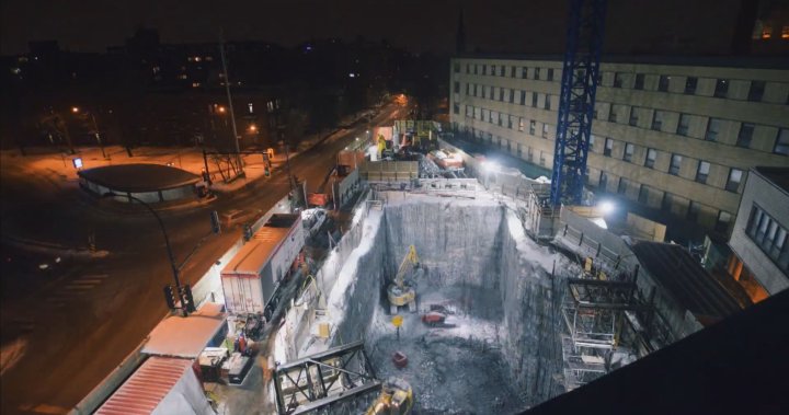 Canada’s deepest train station taking shape in Montreal