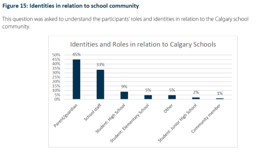 Respondents to Calgary’s SRO program initial survey identify who they are.