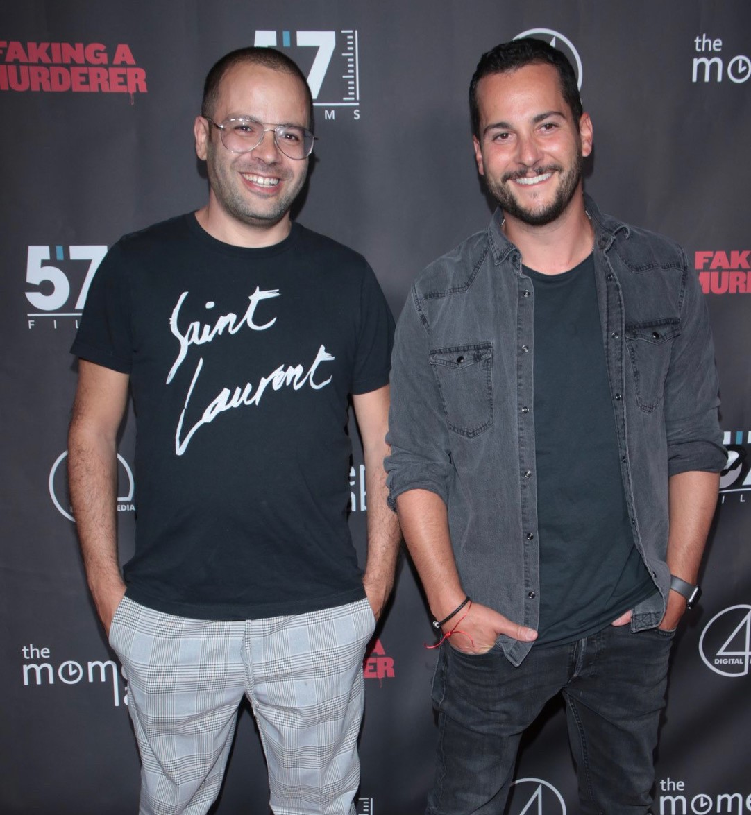 Vandits director Stu Stone, left, and producer Adam Rodness.