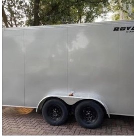 The stolen trailer.