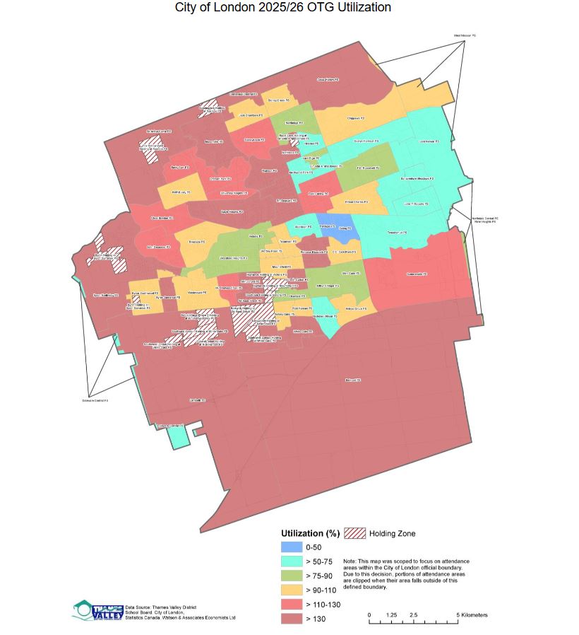 thames valley district school bound enrolment boundary holding zone