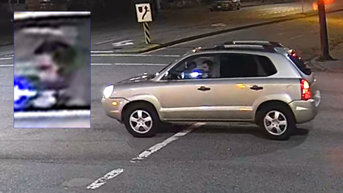 Vancouver police are searching for the driver of this vehicle in connection with a hit and run at Hastings Street and Commercial Drive on Oct. 19. 