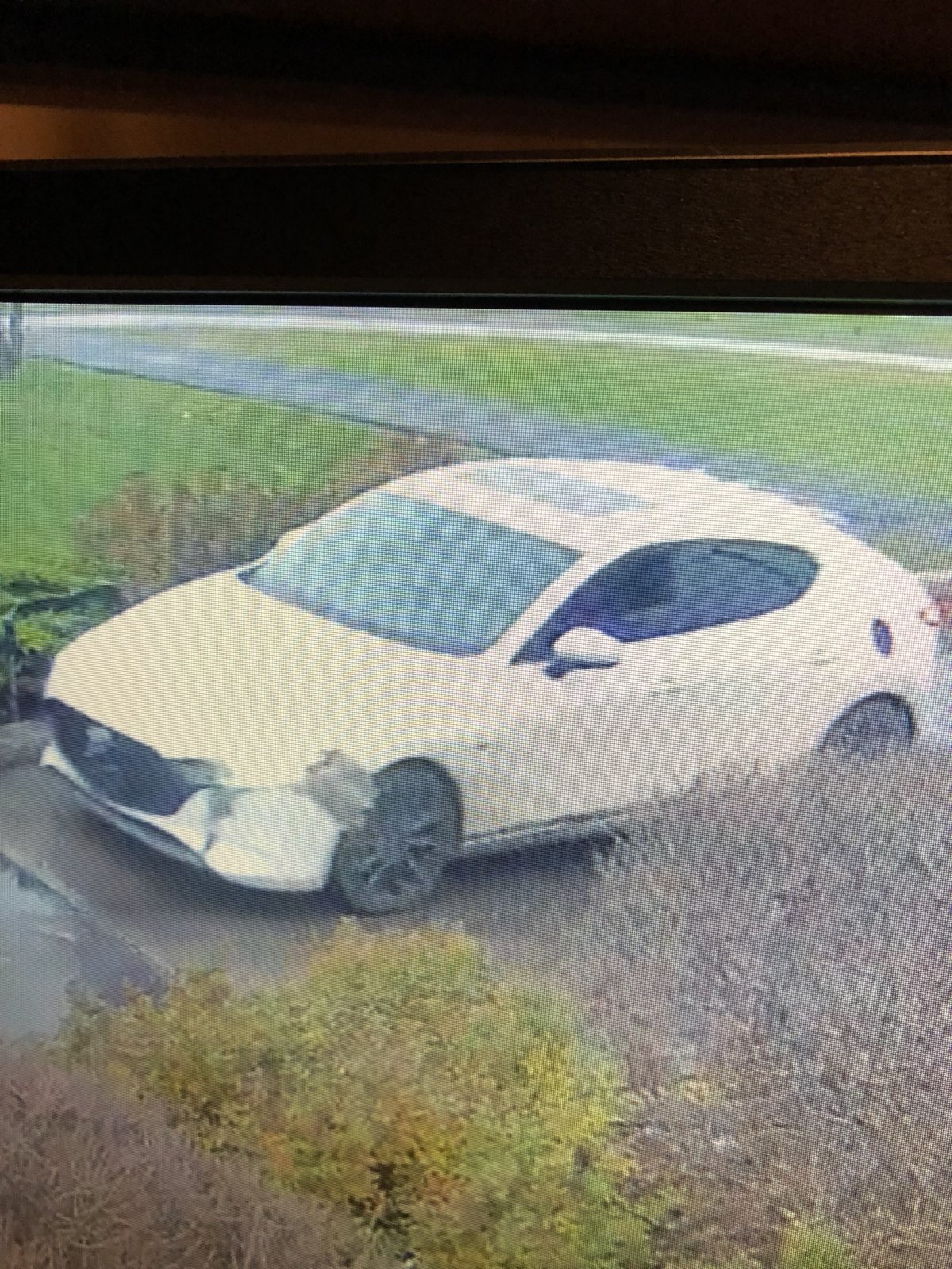 Kingston police are looking for this vehicle, which they say has been involved in several dangerous driving incidents. It may be heavily damaged, police say.