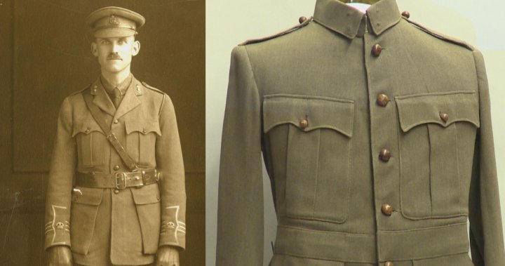 First World War uniform donated to Lethbridge museum after it was found in theatre basement
