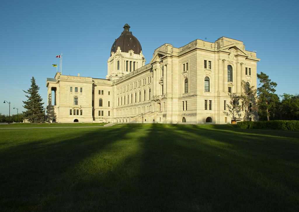 The Saskatchewan Legislative Building at Wascana Centre in Regina, Sask., on Saturday, May 30, 2020. The Saskatchewan government is calling for nominations for a new mental health and addictions award.