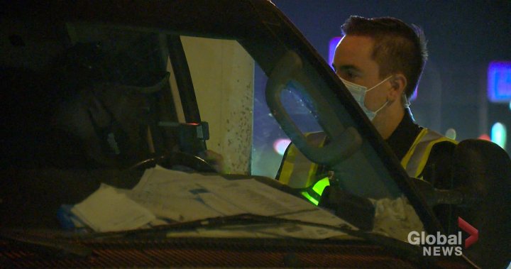 Impaired driving checkstops to be set across Sask. during holiday season