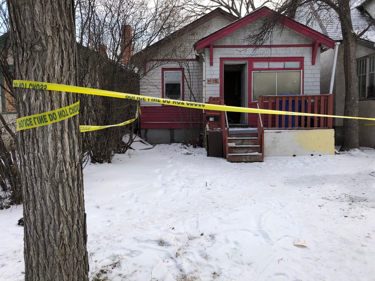 Regina firefighters found a dead body in a Cameron Street home.