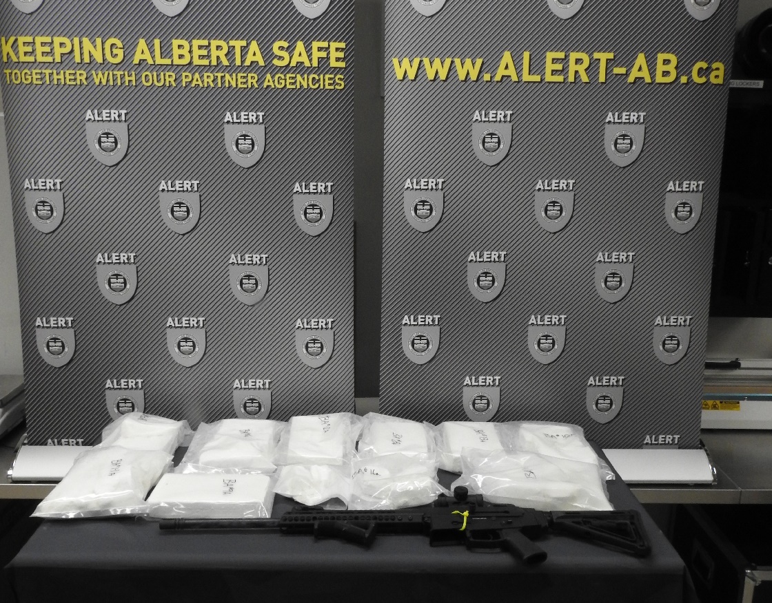 Alberta Law Enforcement Response Teams seized more than $850,000 in cocaine after an investigation that took almost six months. 