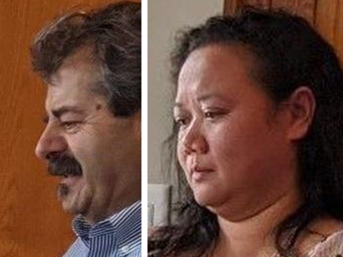 In late November, the RCMP issued a nation-wide arrest warrant for Fernando Honorate de Silva Fagundes, left, and Emilia Alas-As Elansin, both of no fixed address.