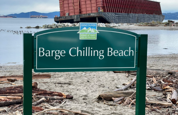 La Junta del Parque de Vancouver cambió el nombre de la playa por el barco de celebridades sueltas durante las inundaciones: BC.