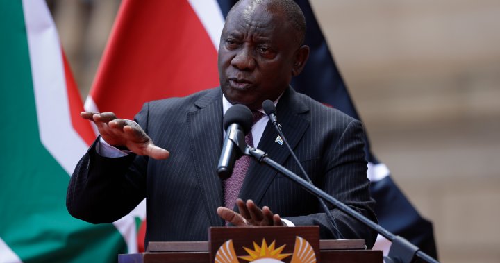 South Africa’s president tests positive for COVID-19, has mild symptoms