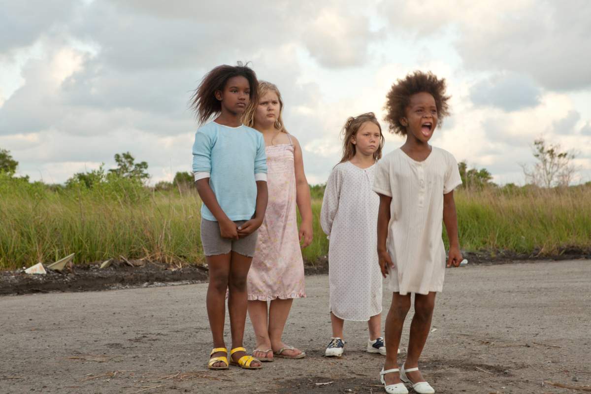 BEASTS OF THE SOUTHERN WILD, Quvenzhane Wallis (right), 2010. ph: Mary Cybulski/TM and ©Copyright Fox Searchlight. All rights reserved.