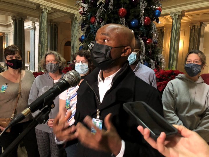 CUPE Local 5430 President Bashir Jalloh says many members are considering changing careers as a result of staffing levels that were leading to exhaustion even before the pandemic. 