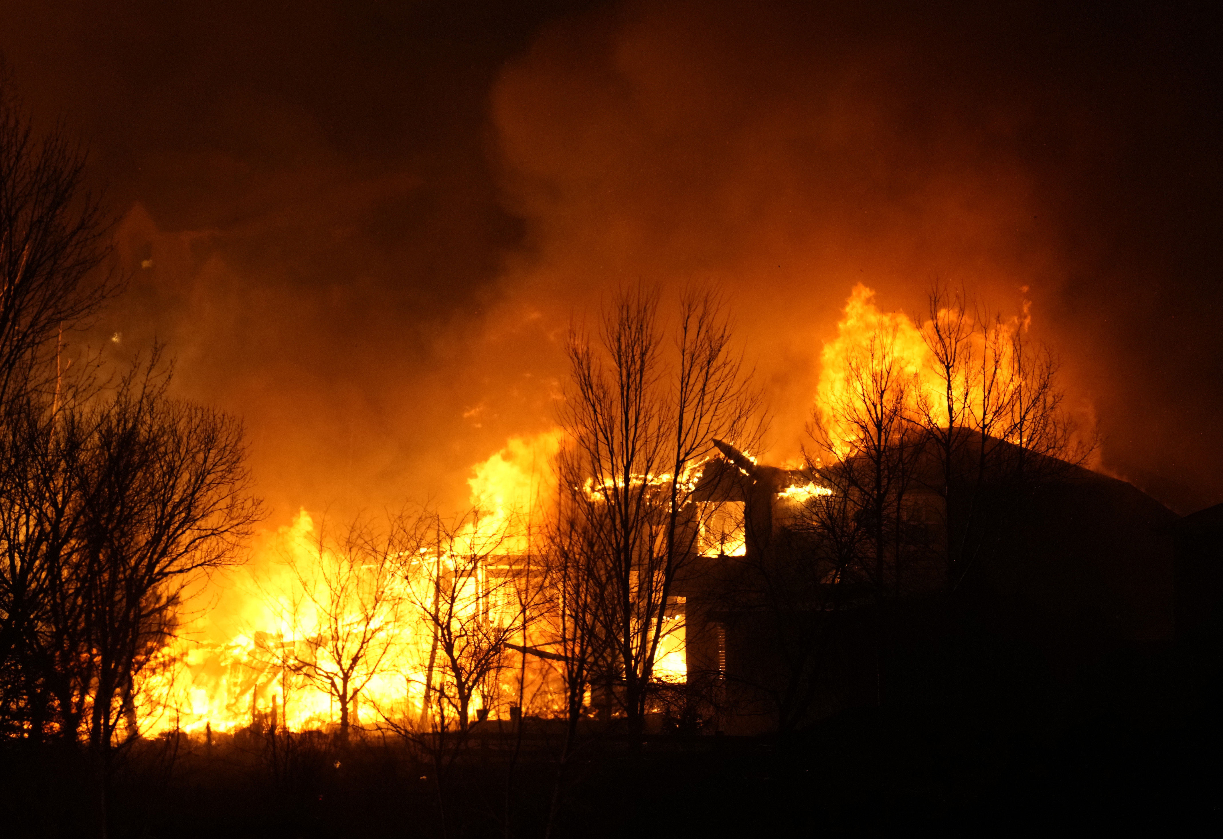 Colorado Wildfires burn hundreds of homes on Dec. 30.