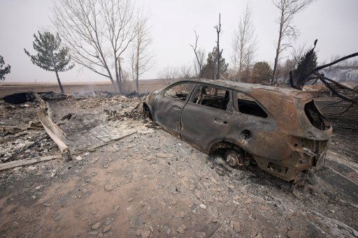 Colorado Wildfires damage