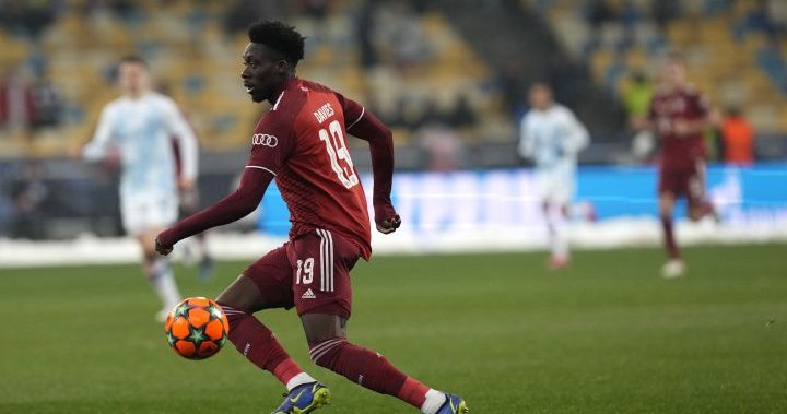 Edmonton-raised star Alphonso Davies named Canada Soccer player of the year