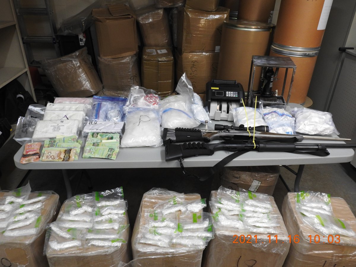 A six-month investigation by Edmonton police resulted in more than $4 million in drugs being seized. 