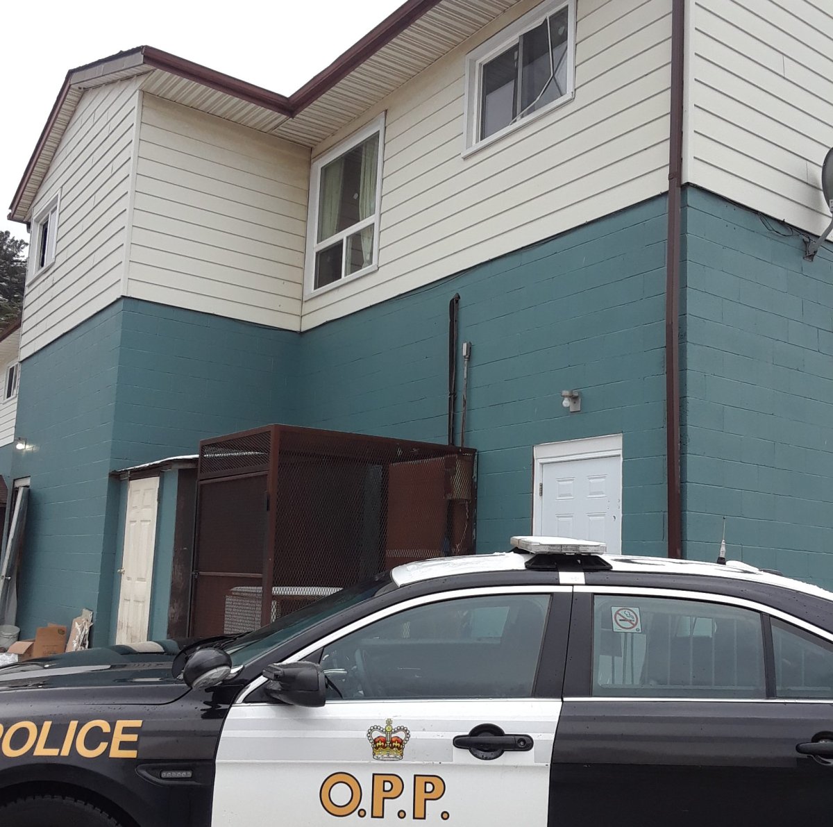 Bancroft OPP say two people were taken to hospital following a Boxing Day fire at an apartment.