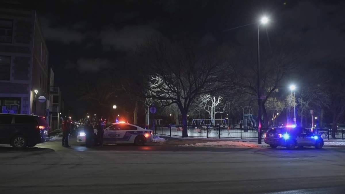 One man was left fighting for his life after being shot several times in Montreal's Ville-Marie district. Wednesday. December 22, 2021.