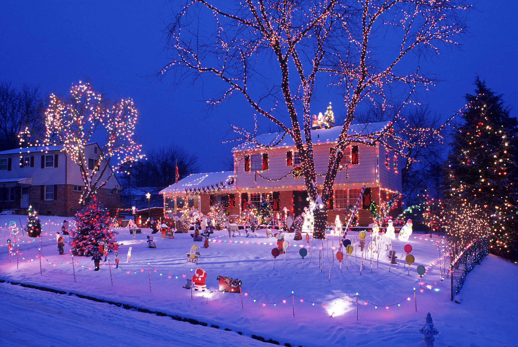2021년 크리스마스 등불 장식이 예쁜 집들의 지도(Winnipeg Christmas Lights Map)