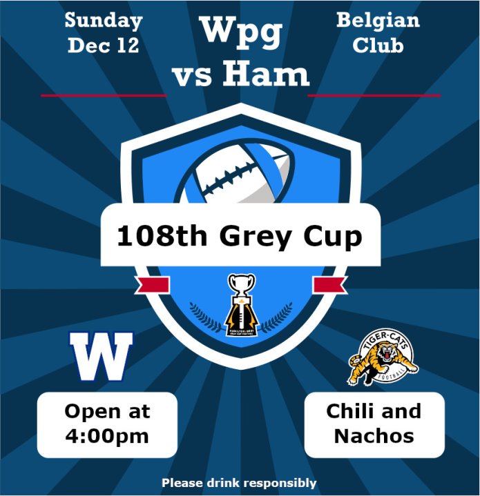 Grey Cup Party At The Belgian Club GlobalNews Events