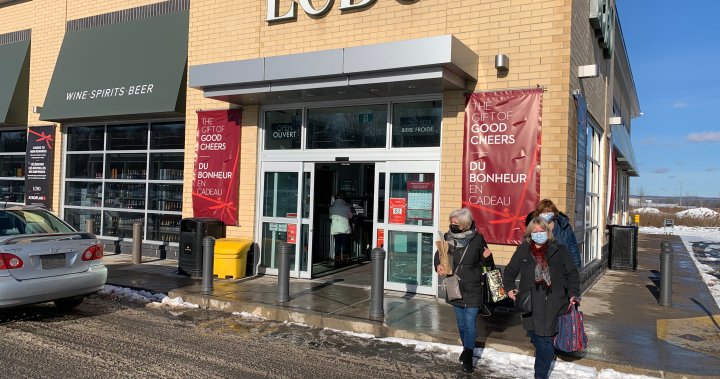 Ontarians line up outside LCBOs in search of free COVID-19 rapid tests