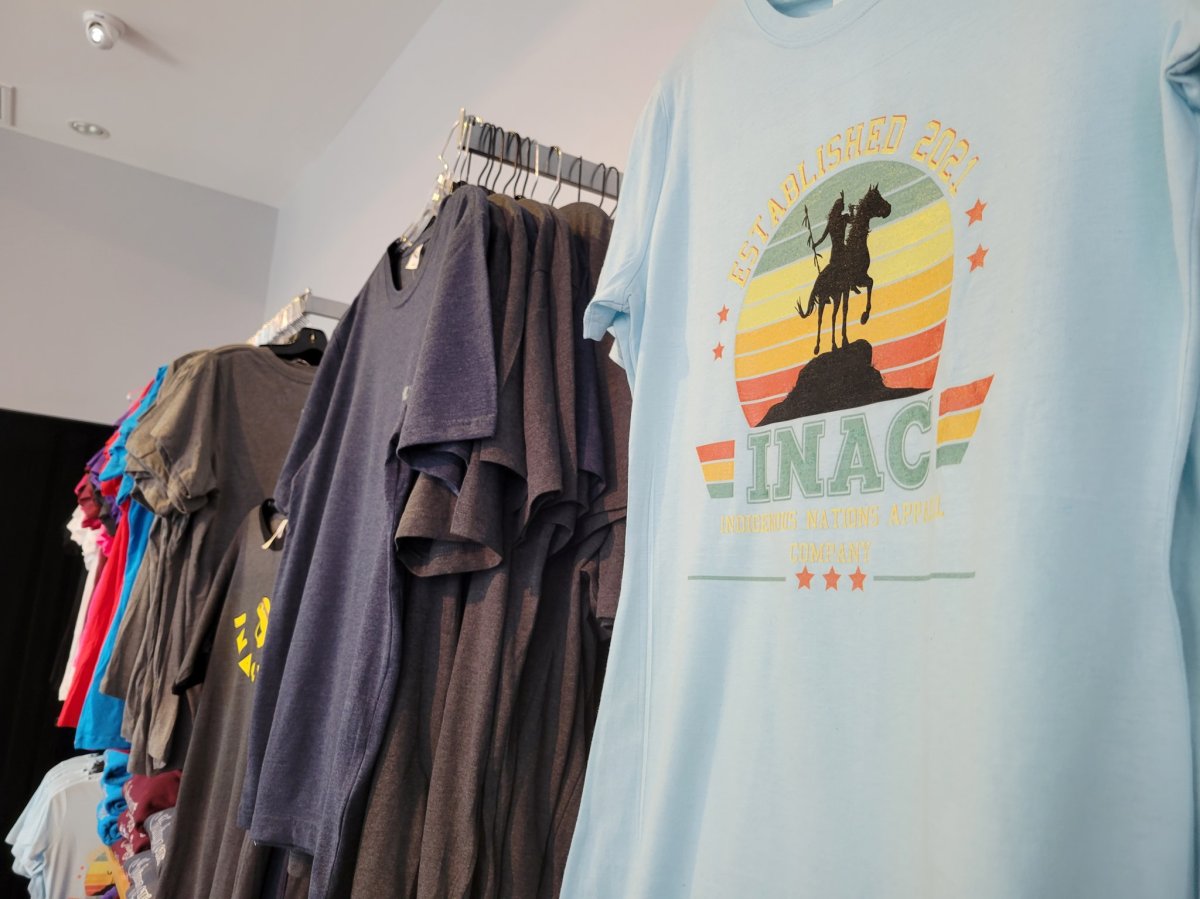 INAC - Indigenous Nations Apparel Company.