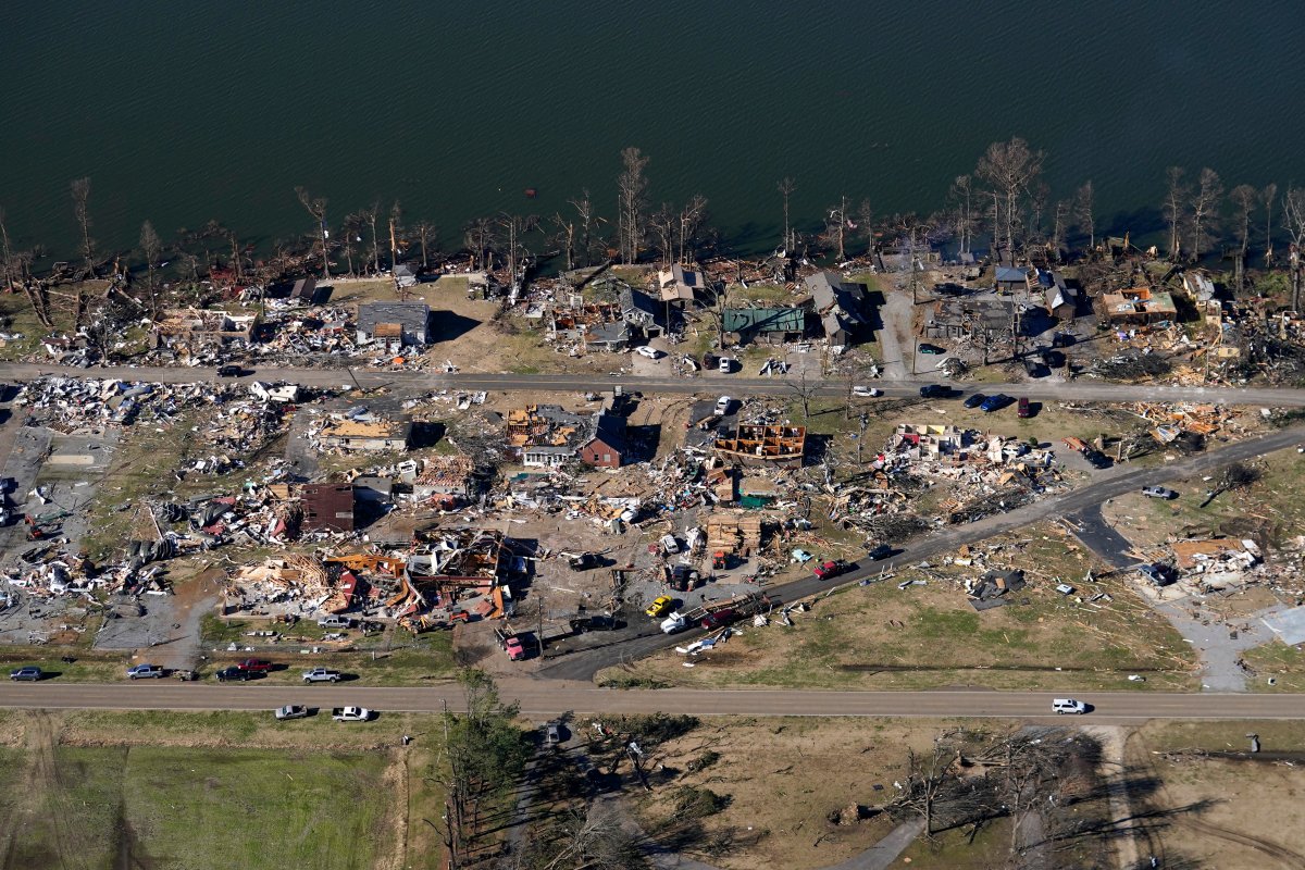 In Photos Tornadoes tear up Mayfield, Kentucky, U.S. Midwest