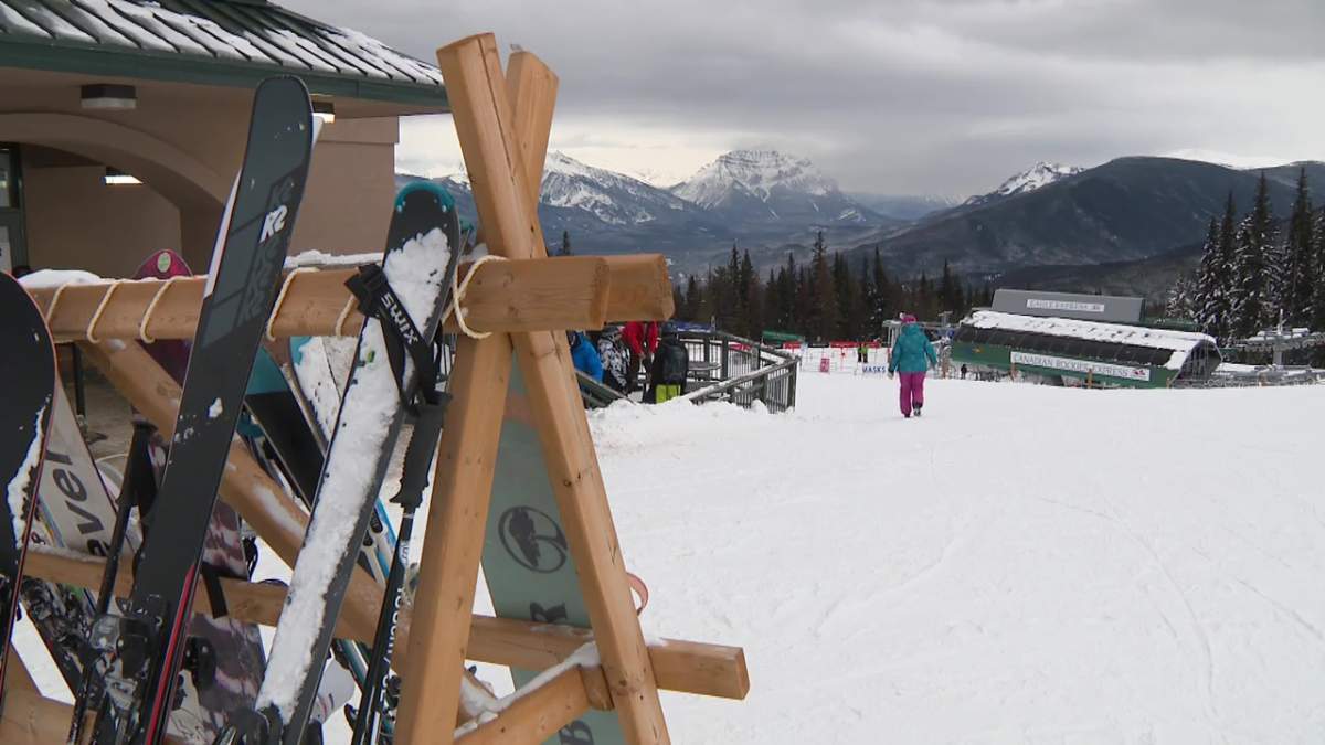 The Marmot Basin ski resort in Jasper, Alta. in December 2021.