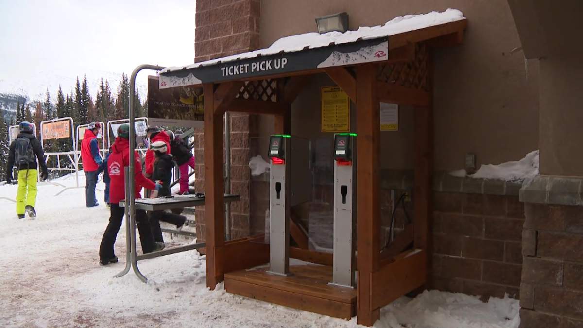 The Marmot Basin ski resort in Jasper, Alta. in December 2021.
