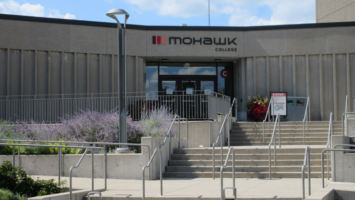 Mohawk college in Hamilton, Ontario.
