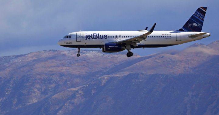 JetBlue cuts 1,280 flights through mid-January due to Omicron staff shortages