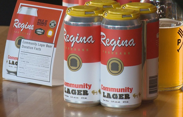 Locally-brewed beer helping raise funds for Regina Food Bank this holiday season - Regina | Globalnews.ca