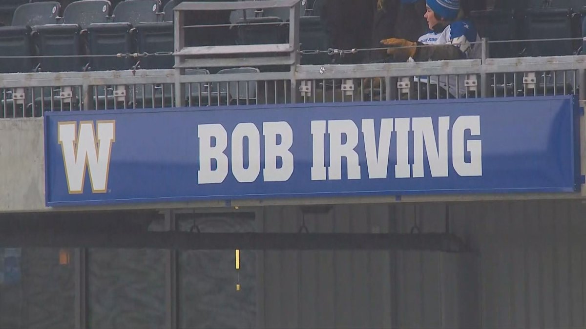 680 CJOB's Bob Irving was inducted into the Winnipeg Blue Bombers Ring of Honour ahead of the 2021 CFL Western Final.