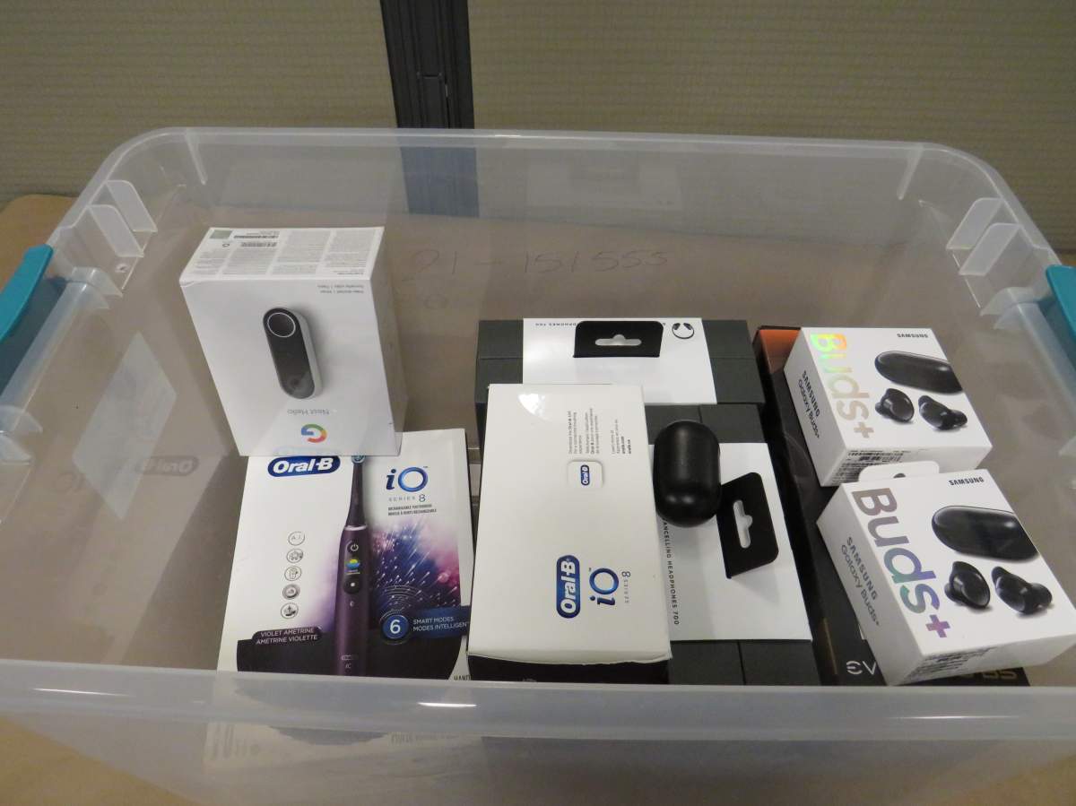 A variety of stolen items have been returned to their original owners by Surrey RCMP after a theft spree spanning multiple Metro Vancouver properties.