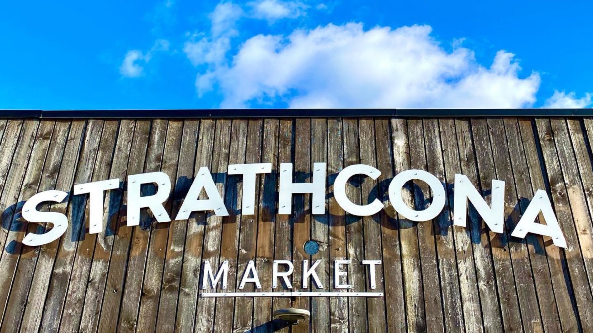 The new Strathcona Market opens up on Sat. Dec. 4, 2021 at the former Mustard Seed location on York Boulevard near Locke Street North.