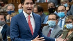 Trudeau Question Period Masks