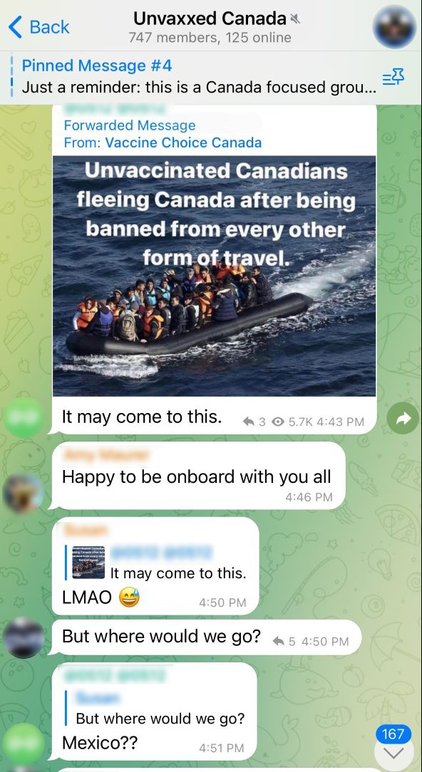 Anti vaccine meme Telegram