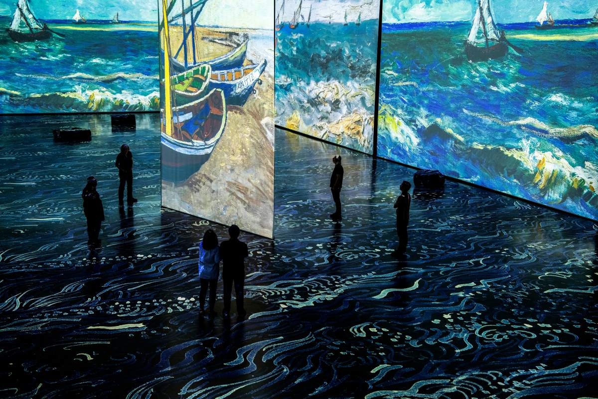 imagine van gogh exhibit