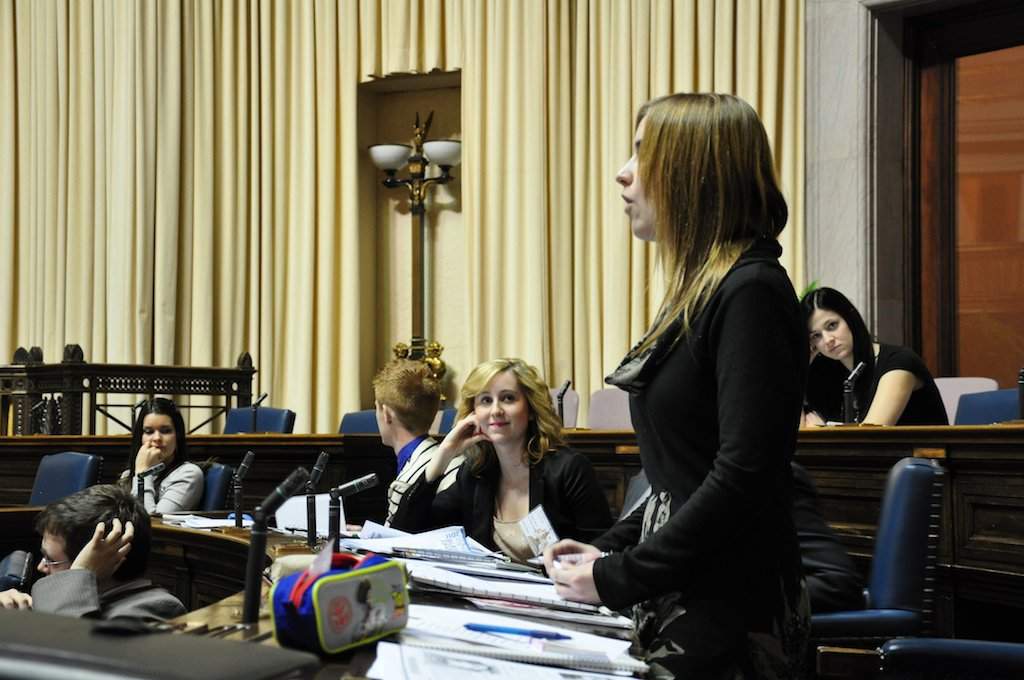 The Youth Parliament of Manitoba typically takes over the Manitoba Legislative Assembly. It has since moved online due to the pandemic. 