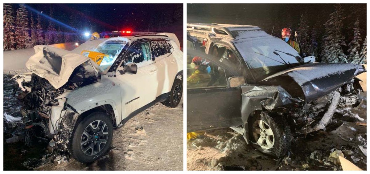 RCMP seeking witnesses to crash near Banff that sent several people to